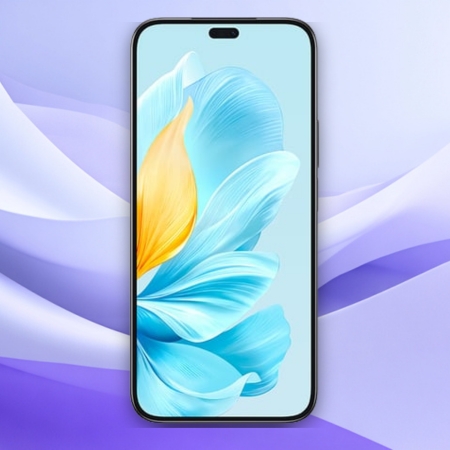 Pametni telefon Honor 200 sa šarenim cvetnim ekranom