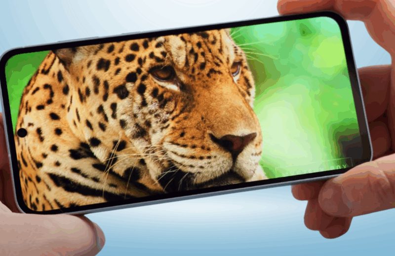 Samsung A55 ima živopisan Super AMOLED ekran, ali vidljivost na suncu može biti slabija.